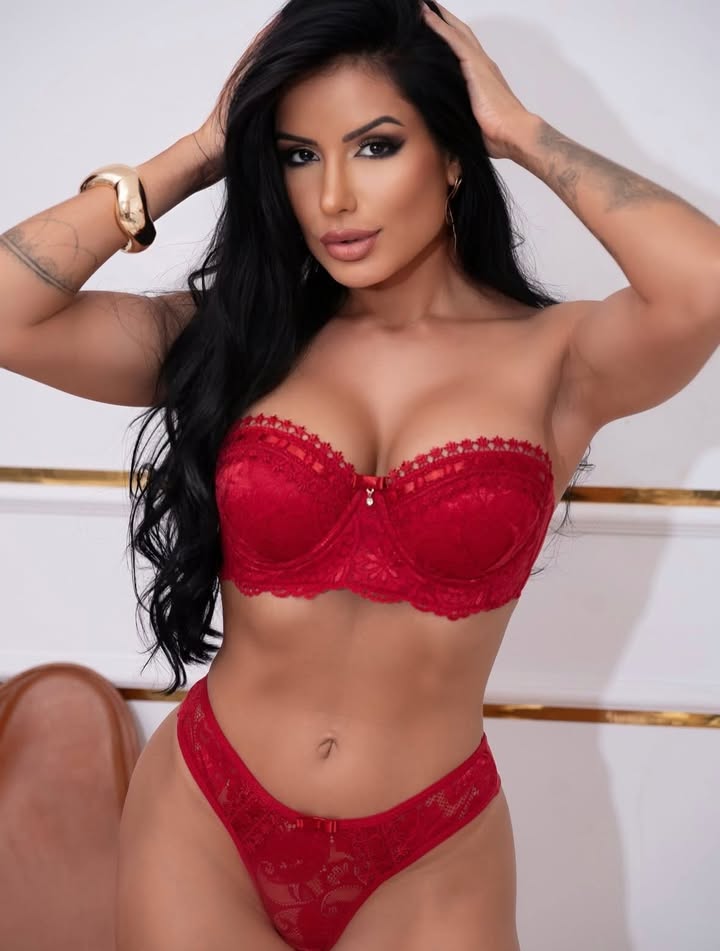 Conjunto Sensual em Tule Bordado – Wendy